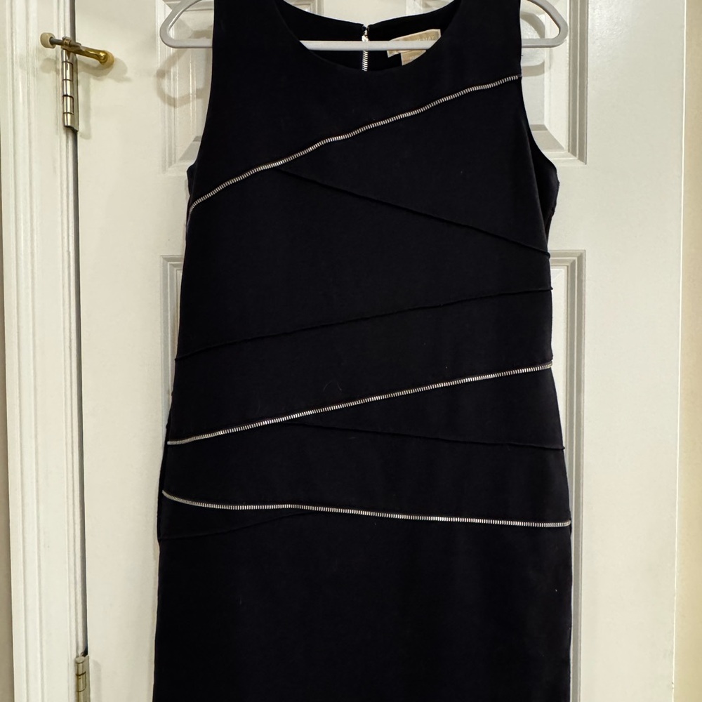 Michael Kors Black Zippered Garment